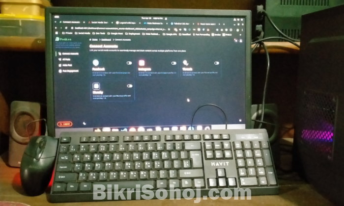 PC Sell Core i5, 8GB RAM, 128GB SSD, 19